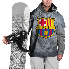 Накидка на куртку 3D с принтом Barcelona в Екатеринбурге, 100% полиэстер |  | Тематика изображения на принте: barcelona | барса | барселона | спорт | футбол