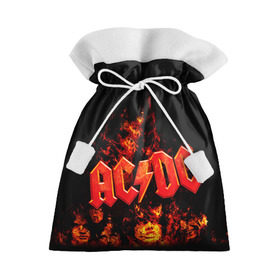 Подарочный 3D мешок с принтом AC/DC в Екатеринбурге, 100% полиэстер | Размер: 29*39 см | ac dc | acdc | rock | рок | эйсидиси