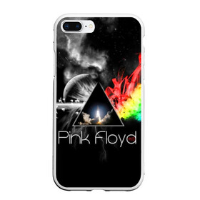 Чехол для iPhone 7Plus/8 Plus матовый с принтом Pink Floyd в Екатеринбурге, Силикон | Область печати: задняя сторона чехла, без боковых панелей | pink floyd | rock | рок