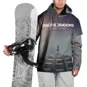 Накидка на куртку 3D с принтом Imagine Dragons в Екатеринбурге, 100% полиэстер |  | imagine dragons