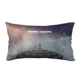 Подушка 3D антистресс с принтом Imagine Dragons в Екатеринбурге, наволочка — 100% полиэстер, наполнитель — вспененный полистирол | состоит из подушки и наволочки на молнии | imagine dragons