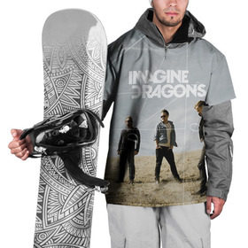Накидка на куртку 3D с принтом Imagine Dragons в Екатеринбурге, 100% полиэстер |  | imagine dragons