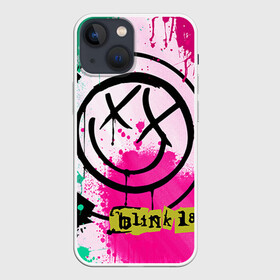 Чехол для iPhone 13 mini с принтом blink 182 в Екатеринбурге,  |  | rock | блинк | рок