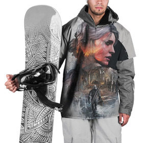Накидка на куртку 3D с принтом Девушки Ведьмака в Екатеринбурге, 100% полиэстер |  | Тематика изображения на принте: ведьмак