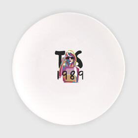 Тарелка с принтом Taylor Swift в Екатеринбурге, фарфор | диаметр - 210 мм
диаметр для нанесения принта - 120 мм | Тематика изображения на принте: тейлор элисон свифт
