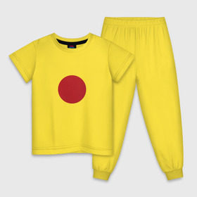 Детская пижама хлопок с принтом Япония минимализм в Екатеринбурге, 100% хлопок |  брюки и футболка прямого кроя, без карманов, на брюках мягкая резинка на поясе и по низу штанин
 | Тематика изображения на принте: круг | минимализм | японский флагяпония