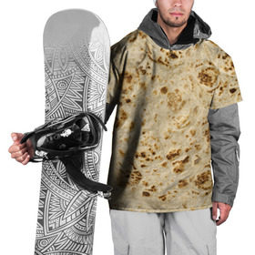 Накидка на куртку 3D с принтом Лаваш в Екатеринбурге, 100% полиэстер |  | Тематика изображения на принте: еда | лаваш | прикол | прикольные | хлеб