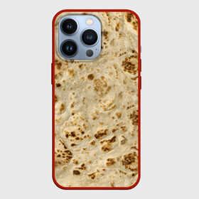 Чехол для iPhone 13 Pro с принтом Лаваш в Екатеринбурге,  |  | еда | лаваш | прикол | прикольные | хлеб