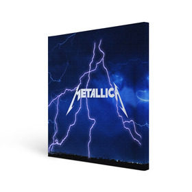 Холст квадратный с принтом METALLICA в Екатеринбурге, 100% ПВХ |  | metallica | rock | металлика | рок