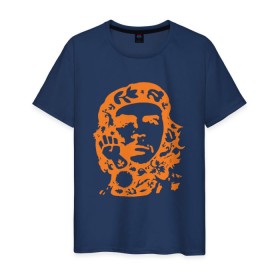 Мужская футболка хлопок с принтом Che Guevara в Екатеринбурге, 100% хлопок | прямой крой, круглый вырез горловины, длина до линии бедер, слегка спущенное плечо. | che | che guevaracuba | guevara | гевара | куба | че | чегевара