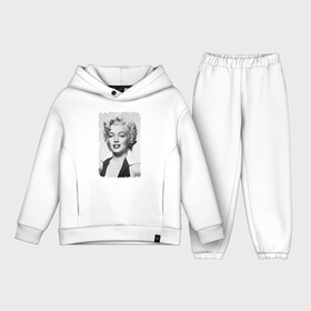 Детский костюм хлопок Oversize с принтом Мэрилин Монро (Marilyn Monroe) в Екатеринбурге,  |  | marilyn monroe | актриса | мэрилин монро | певица