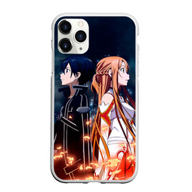 Чехол для iPhone 11 Pro Max матовый с принтом Sword Art Online в Екатеринбурге, Силикон |  | sao | sword art online | асуна | игра | кирито | меч онлайн | сворд арт | сворд арт онлайн