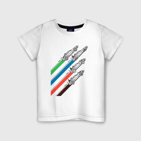 Детская футболка хлопок с принтом Назад в будущее в Екатеринбурге, 100% хлопок | круглый вырез горловины, полуприлегающий силуэт, длина до линии бедер | Тематика изображения на принте: 
