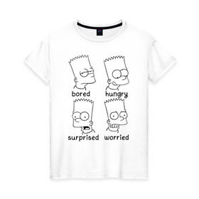 Женская футболка хлопок Bart Emotions купить в Екатеринбурге