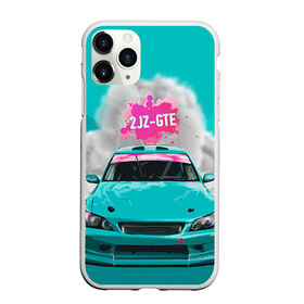 Чехол для iPhone 11 Pro матовый с принтом 2 JZ GTE в Екатеринбурге, Силикон |  | 2jz gte | altezza | drift | jdm | toyota | альтеза | гонка | ждм