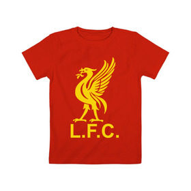 Детская футболка хлопок с принтом Liverpool Gerrard в Екатеринбурге, 100% хлопок | круглый вырез горловины, полуприлегающий силуэт, длина до линии бедер | ливерпуль