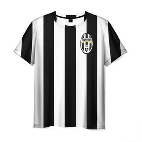 Мужская футболка 3D с принтом Juventus Vidal в Екатеринбурге, 100% полиэфир | прямой крой, круглый вырез горловины, длина до линии бедер | football | juventus | vidal | фк | футбол | ювентус