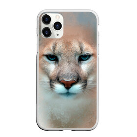 Чехол для iPhone 11 Pro матовый с принтом Пума в Екатеринбурге, Силикон |  | животные | киса | кошка | пума