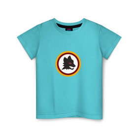 Детская футболка хлопок с принтом Franchesko Totti в Екатеринбурге, 100% хлопок | круглый вырез горловины, полуприлегающий силуэт, длина до линии бедер | as | roma | рома | тотти | франческо