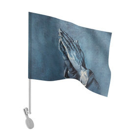 Флаг для автомобиля с принтом Руки в Екатеринбурге, 100% полиэстер | Размер: 30*21 см | hipster | pray | style | руки | хипстер | хипстеры