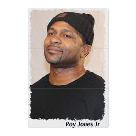 Магнитный плакат 2Х3 с принтом Рой Джонс младший в Екатеринбурге, Полимерный материал с магнитным слоем | 6 деталей размером 9*9 см | roy jones jr | бокс | рой джонс младший | чемпион