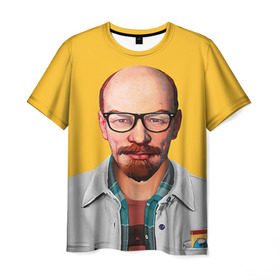 Мужская футболка 3D с принтом Ленин хипстер в Екатеринбурге, 100% полиэфир | прямой крой, круглый вырез горловины, длина до линии бедер | lenin | ильич | ленин | ретро | ссср | товарищ | хипстер