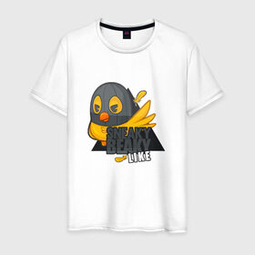 Мужская футболка хлопок с принтом Sneaky Beaky Like в Екатеринбурге, 100% хлопок | прямой крой, круглый вырез горловины, длина до линии бедер, слегка спущенное плечо. | counter strike | cs | cs go | global offensive