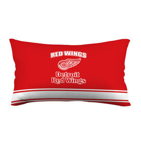 Подушка 3D антистресс с принтом Detroit red wings в Екатеринбурге, наволочка — 100% полиэстер, наполнитель — вспененный полистирол | состоит из подушки и наволочки на молнии | detroit red wings | nhl | спорт | хоккей