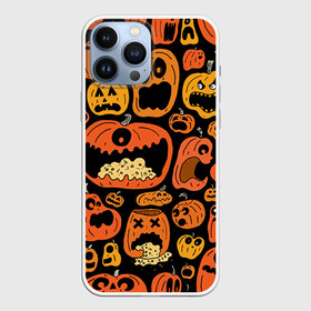 Чехол для iPhone 13 Pro Max с принтом Тыковки в Екатеринбурге,  |  | halloween | праздник | тыква | хэллоуин