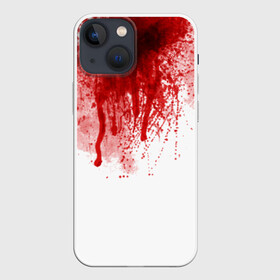 Чехол для iPhone 13 mini с принтом Кровь в Екатеринбурге,  |  | halloween | без головы | кровь | праздник | тыква | хэллоуин