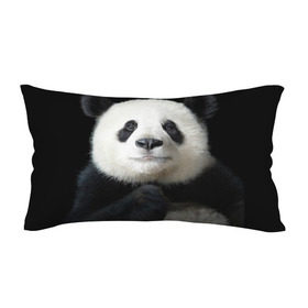 Подушка 3D антистресс с принтом Панда в Екатеринбурге, наволочка — 100% полиэстер, наполнитель — вспененный полистирол | состоит из подушки и наволочки на молнии | Тематика изображения на принте: панда