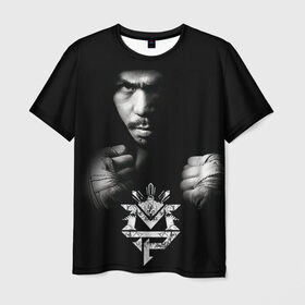 Мужская футболка 3D с принтом Менни Пакьяо в Екатеринбурге, 100% полиэфир | прямой крой, круглый вырез горловины, длина до линии бедер | boxing | manny | pacquiao | бокс | боксер | знаменитость | мэнни | мэнни пакьяо | спорт