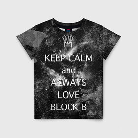 Детская футболка 3D с принтом Block b в Екатеринбурге, 100% гипоаллергенный полиэфир | прямой крой, круглый вырез горловины, длина до линии бедер, чуть спущенное плечо, ткань немного тянется | block b | k pop | kpop | блок би | блоки | к поп | корейская попса | корея | кпоп | попса