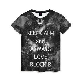 Женская футболка 3D с принтом Block b в Екатеринбурге, 100% полиэфир ( синтетическое хлопкоподобное полотно) | прямой крой, круглый вырез горловины, длина до линии бедер | block b | k pop | kpop | блок би | блоки | к поп | корейская попса | корея | кпоп | попса