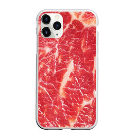 Чехол для iPhone 11 Pro матовый с принтом Мясо в Екатеринбурге, Силикон |  | бекон | еда | мясо