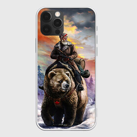 Чехол для iPhone 12 Pro Max с принтом Медведь в Екатеринбурге, Силикон |  | лес | медведь | мишка | патриот | россия | я русский