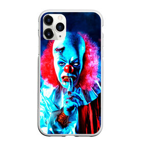 Чехол для iPhone 11 Pro матовый с принтом Клоун в Екатеринбурге, Силикон |  | halloween | злодей | злой | клоун | монстр | хэлоуин