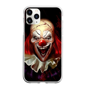 Чехол для iPhone 11 Pro матовый с принтом Зомби клоун в Екатеринбурге, Силикон |  | halloween | злодей | злой | клоун | монстр | хэлоуин