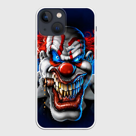 Чехол для iPhone 13 mini с принтом Клоун в Екатеринбурге,  |  | halloween | злодей | злой | клоун | монстр | хэлоуин
