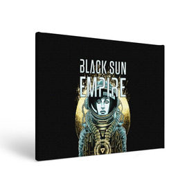 Холст прямоугольный с принтом Black Sun Empire в Екатеринбурге, 100% ПВХ |  | Тематика изображения на принте: empire