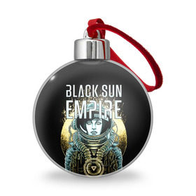 Ёлочный шар с принтом Black Sun Empire в Екатеринбурге, Пластик | Диаметр: 77 мм | empire