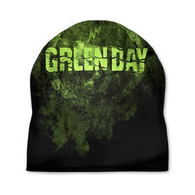 Шапка 3D с принтом Green Day в Екатеринбурге, 100% полиэстер | универсальный размер, печать по всей поверхности изделия | green day | rock | грин дей | рок