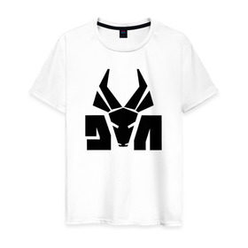 Мужская футболка хлопок с принтом Die Antwoord в Екатеринбурге, 100% хлопок | прямой крой, круглый вырез горловины, длина до линии бедер, слегка спущенное плечо. | 