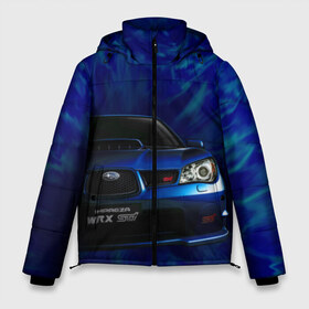 Мужская зимняя куртка 3D с принтом Subaru в Екатеринбурге, верх — 100% полиэстер; подкладка — 100% полиэстер; утеплитель — 100% полиэстер | длина ниже бедра, свободный силуэт Оверсайз. Есть воротник-стойка, отстегивающийся капюшон и ветрозащитная планка. 

Боковые карманы с листочкой на кнопках и внутренний карман на молнии. | Тематика изображения на принте: impreza | jdm | sti | subaru | wrx