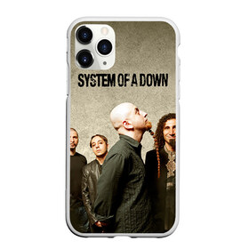 Чехол для iPhone 11 Pro матовый с принтом System of a Down в Екатеринбурге, Силикон |  | Тематика изображения на принте: hard rock | metal | rock | serj | system of a down | tankian | метал | рок | систем | танкян | хардрок