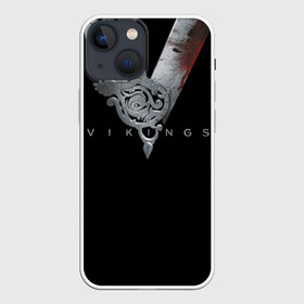 Чехол для iPhone 13 mini с принтом Эмблема Викингов в Екатеринбурге,  |  | vikings | вальхалла | викинги | лого | рагнар лодброк | сериалы | эмблема