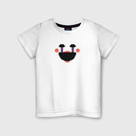 Детская футболка хлопок с принтом Five nights at Freddy`s Puppet в Екатеринбурге, 100% хлопок | круглый вырез горловины, полуприлегающий силуэт, длина до линии бедер | фнаф