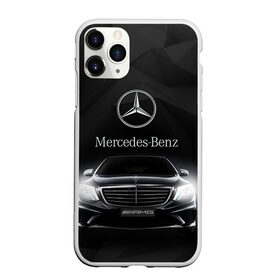 Чехол для iPhone 11 Pro Max матовый с принтом Mercedes в Екатеринбурге, Силикон |  | amg | benz | mercedes | бенс | бенц | мерседес