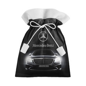 Подарочный 3D мешок с принтом Mercedes в Екатеринбурге, 100% полиэстер | Размер: 29*39 см | amg | benz | mercedes | бенс | бенц | мерседес