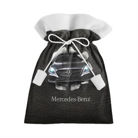 Подарочный 3D мешок с принтом Mercedes в Екатеринбурге, 100% полиэстер | Размер: 29*39 см | amg | benz | mercedes | бенс | бенц | кожа | мерседес
